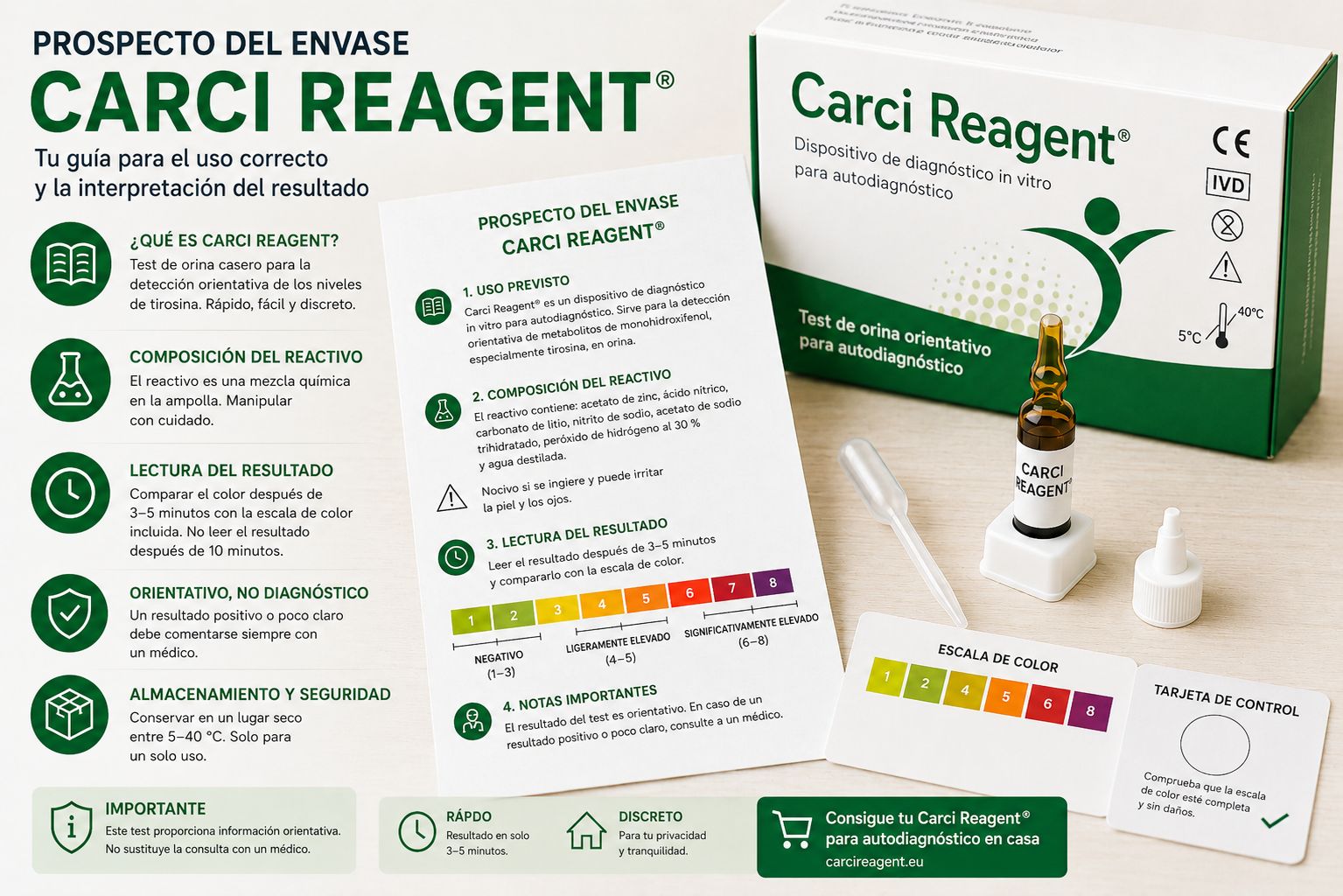 folleto informativo carci reagent